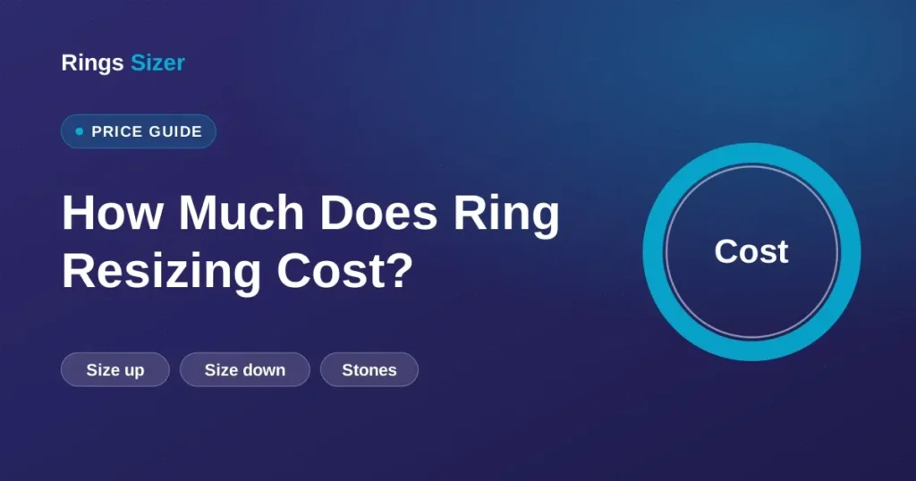 How Much Does It Cost to Resize a Ring